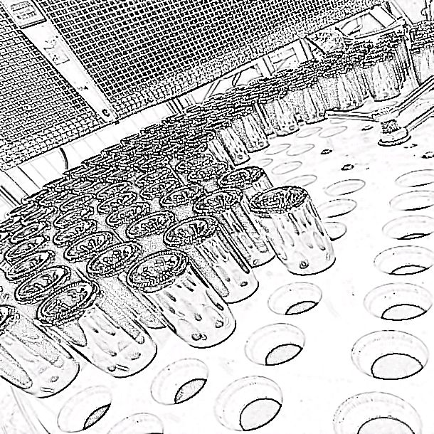 opération minutieuse et à risque: le dépôt de levures est glacé puis expulsé